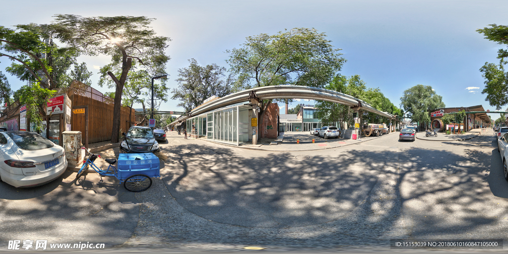 北京798艺术区街景