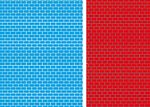 砖墙矢量图