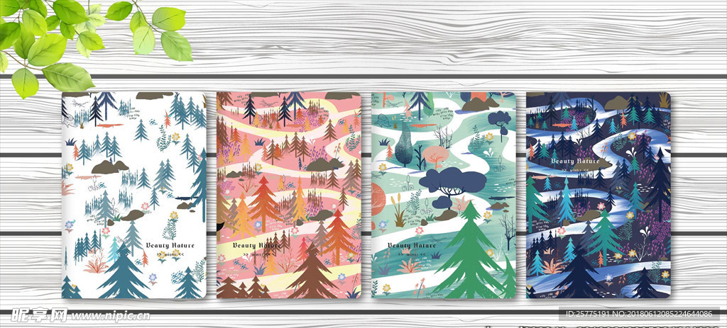 森之语 本子设计图片