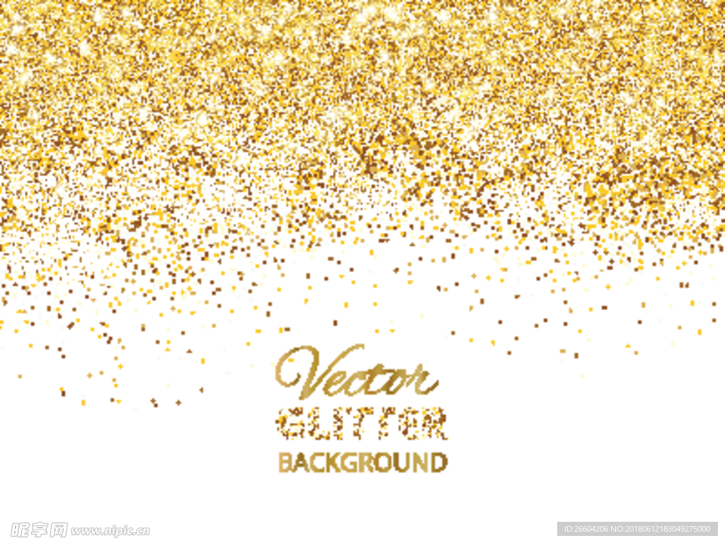 金色商业颗粒质感