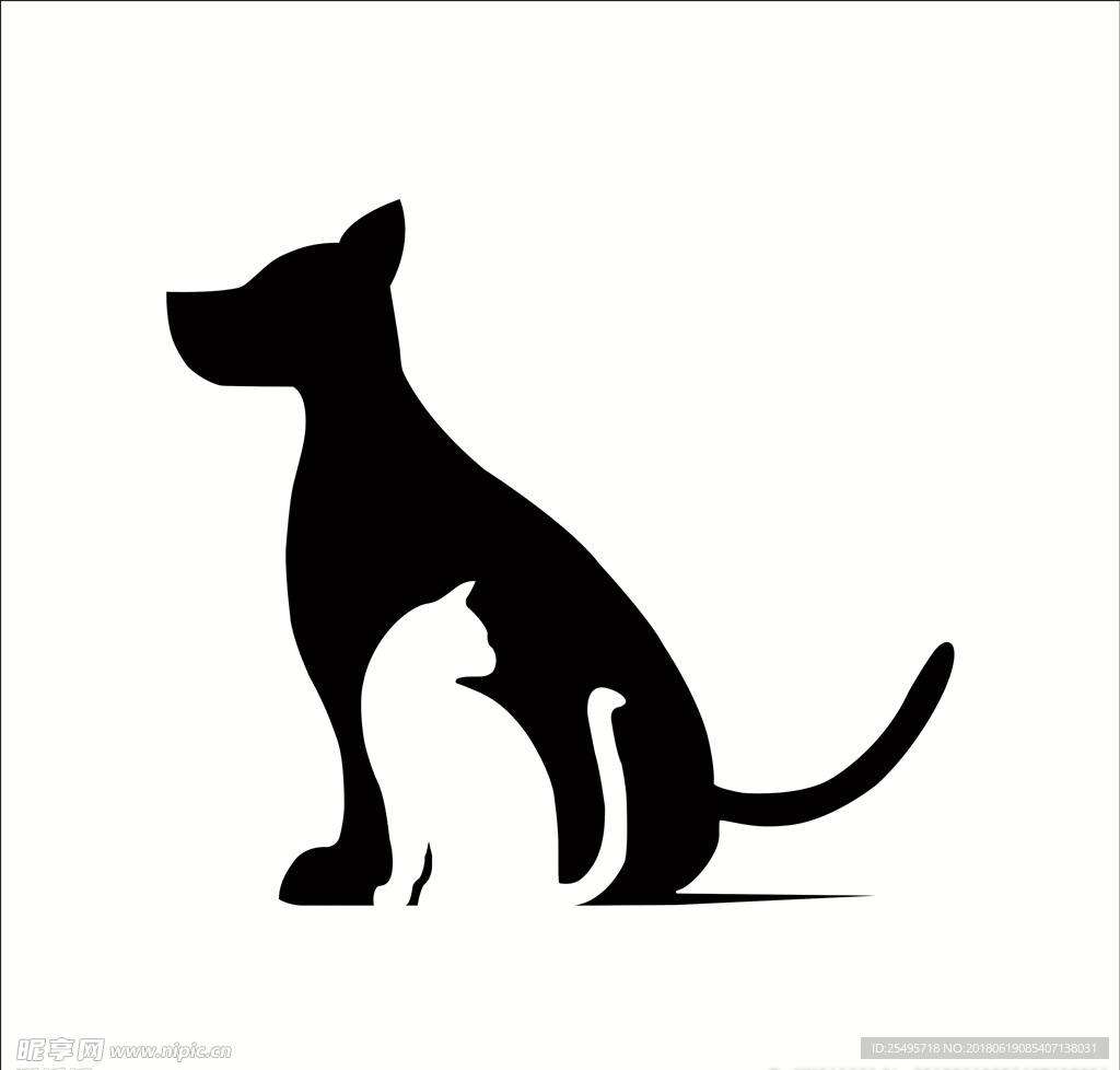 标志 宠物 猫狗 宠物店面标志