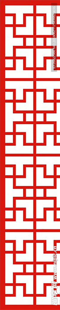 中式花格 矢量窗格