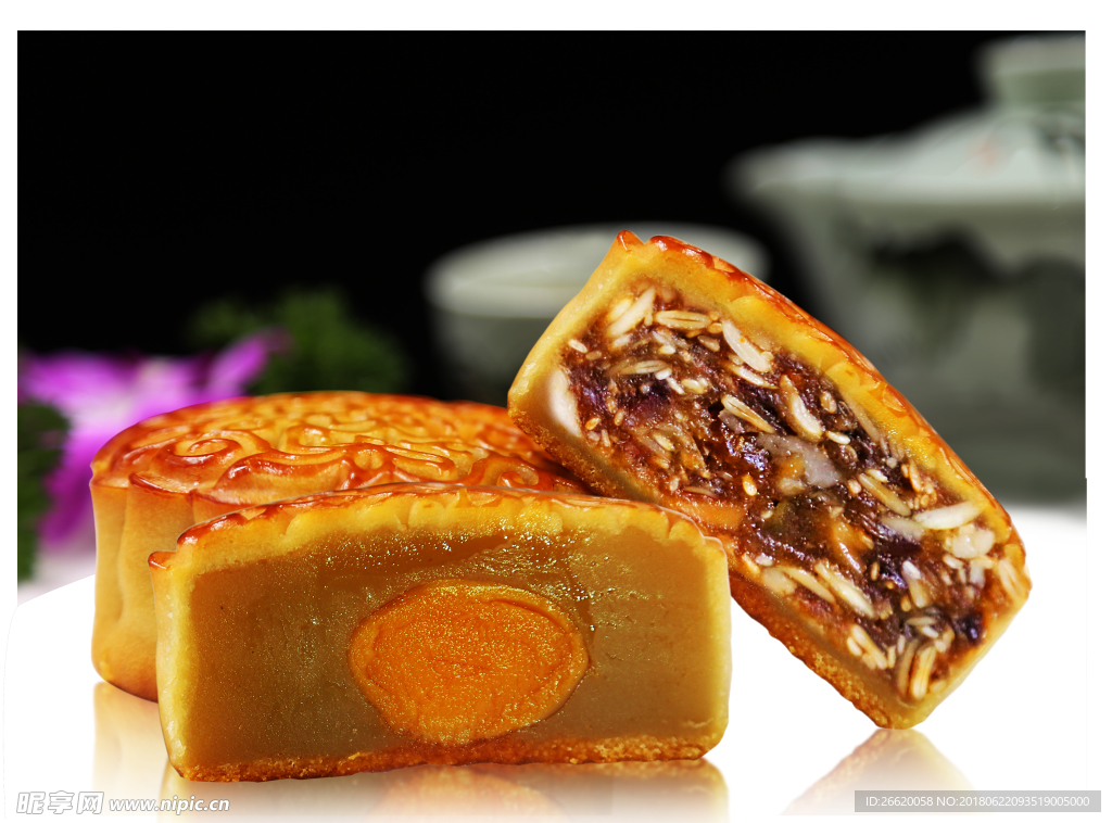 月饼 八月十五 中秋节 美食