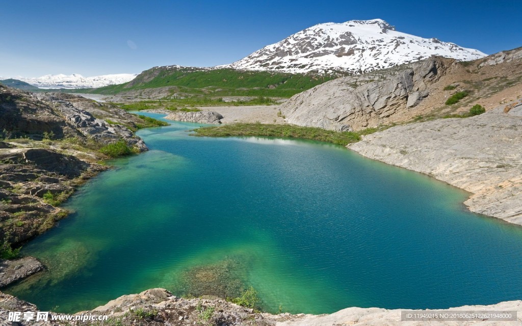 绿色风景图片 自然风光图片