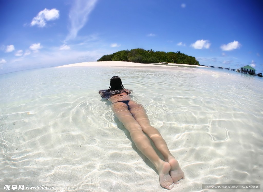 海滩风景      唯美景色