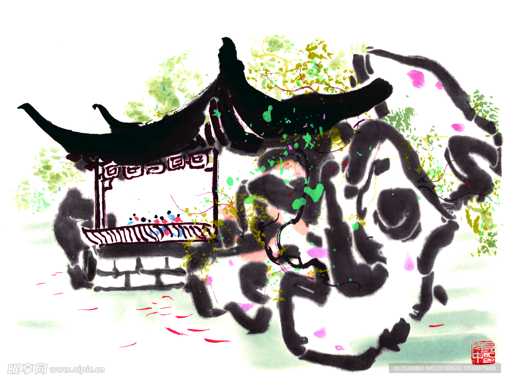 吴冠中 《苏州园林》