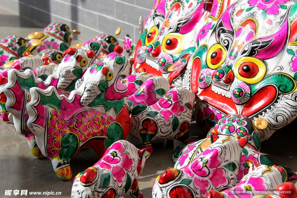 陕西 宝鸡 凤翔 泥塑  六营