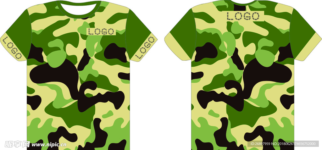迷彩T恤