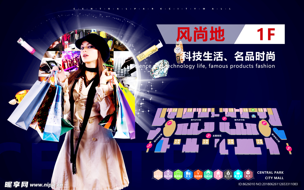 围挡 地产 商业 商场 业态