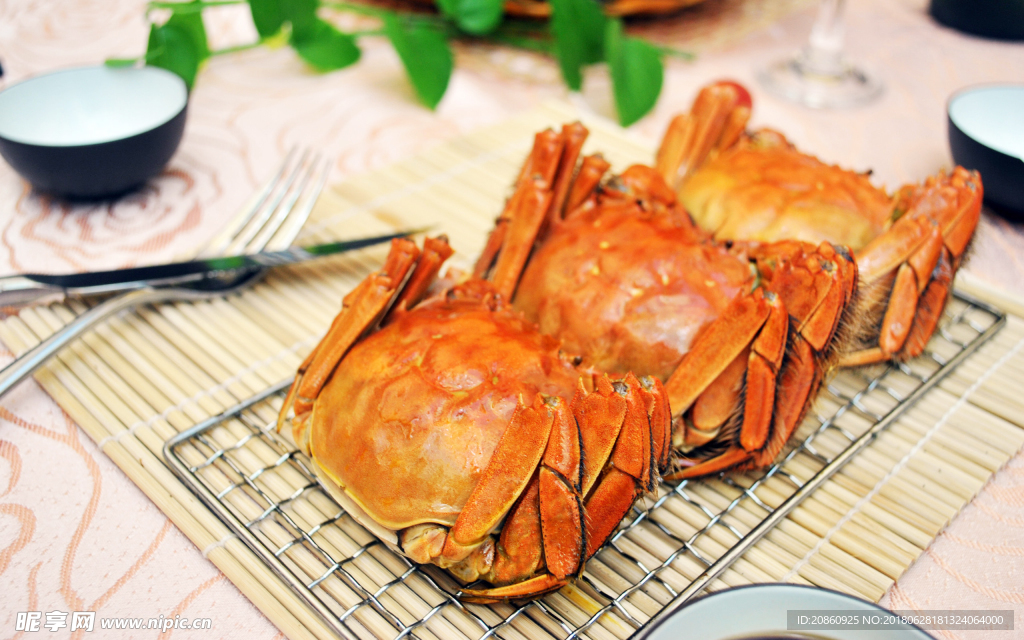 清蒸螃蟹图片