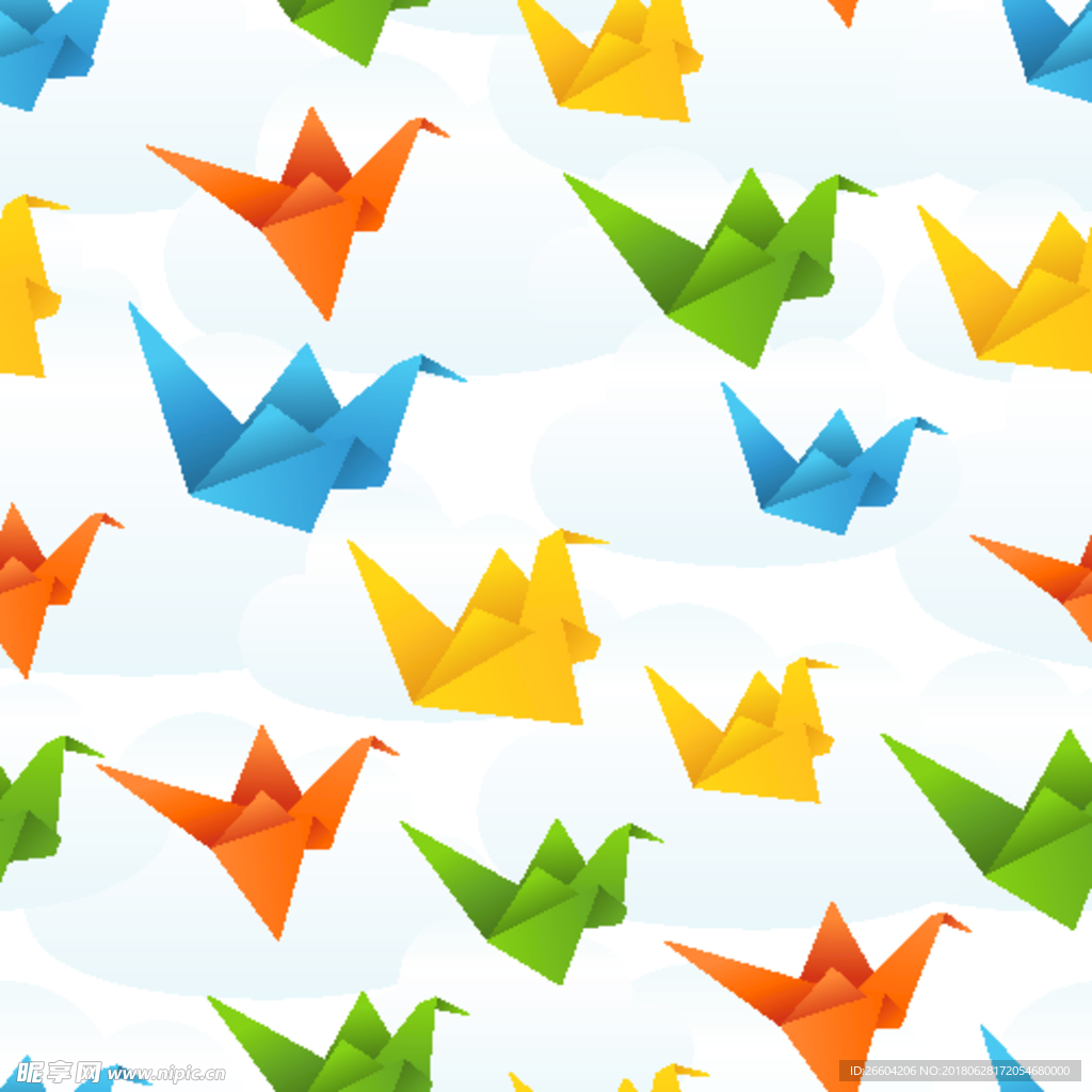 创意千纸鹤折纸