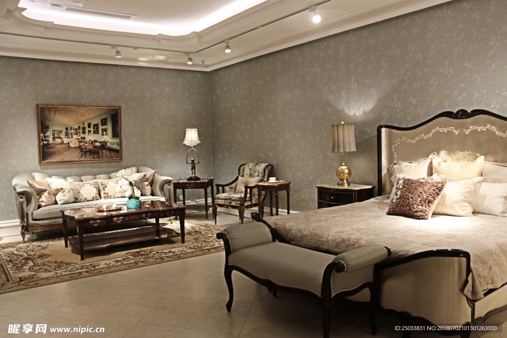 客厅 卧室 装修效果图