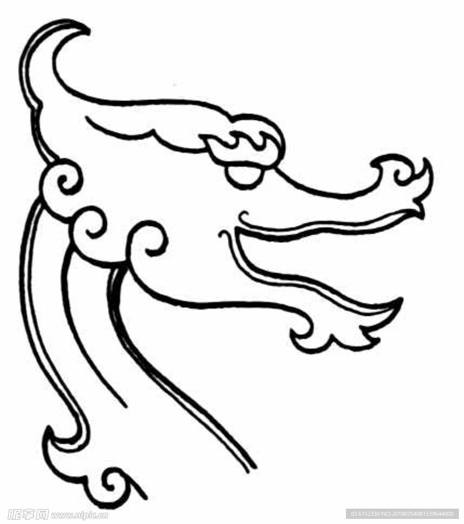 古典龙纹 鼎纹 古典花纹 中国