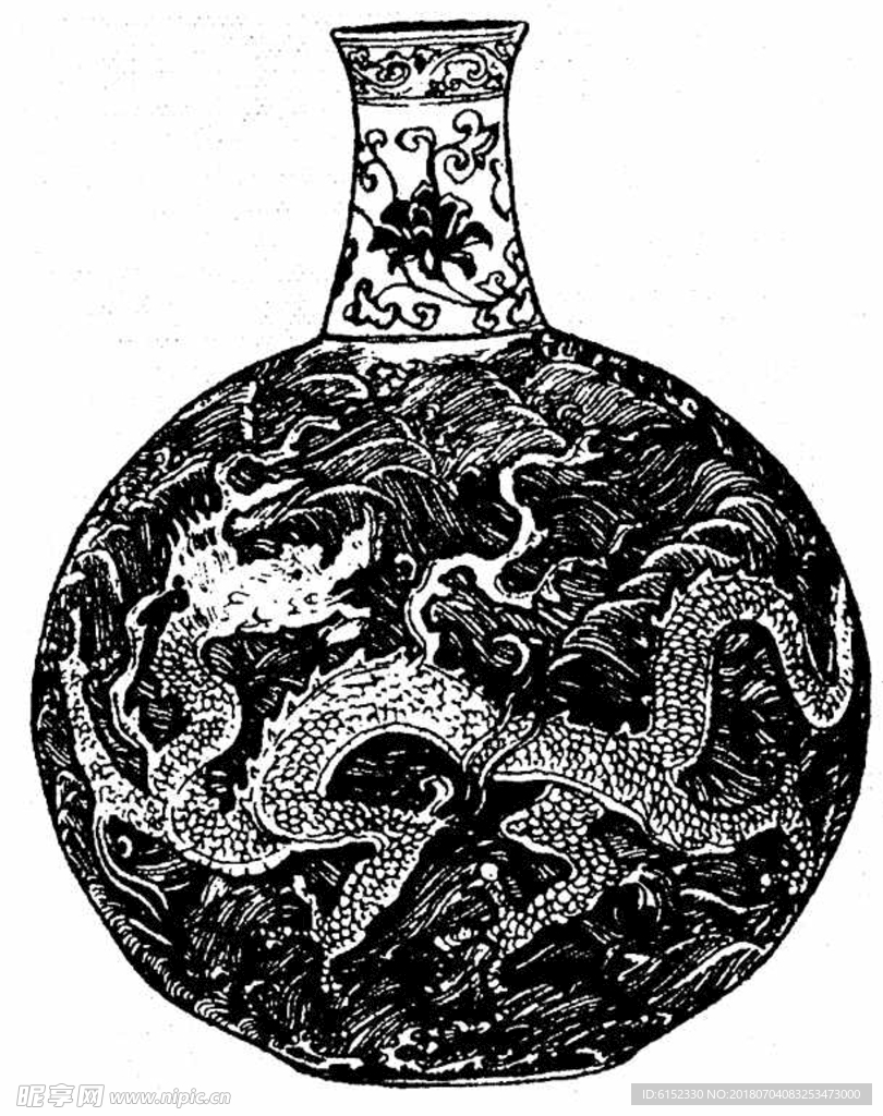 古典龙纹 鼎纹 古典花纹 中