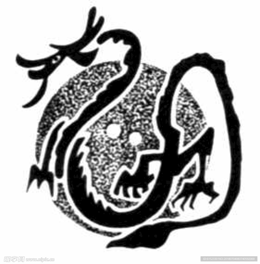 古典龙纹 鼎纹 古典花纹 中