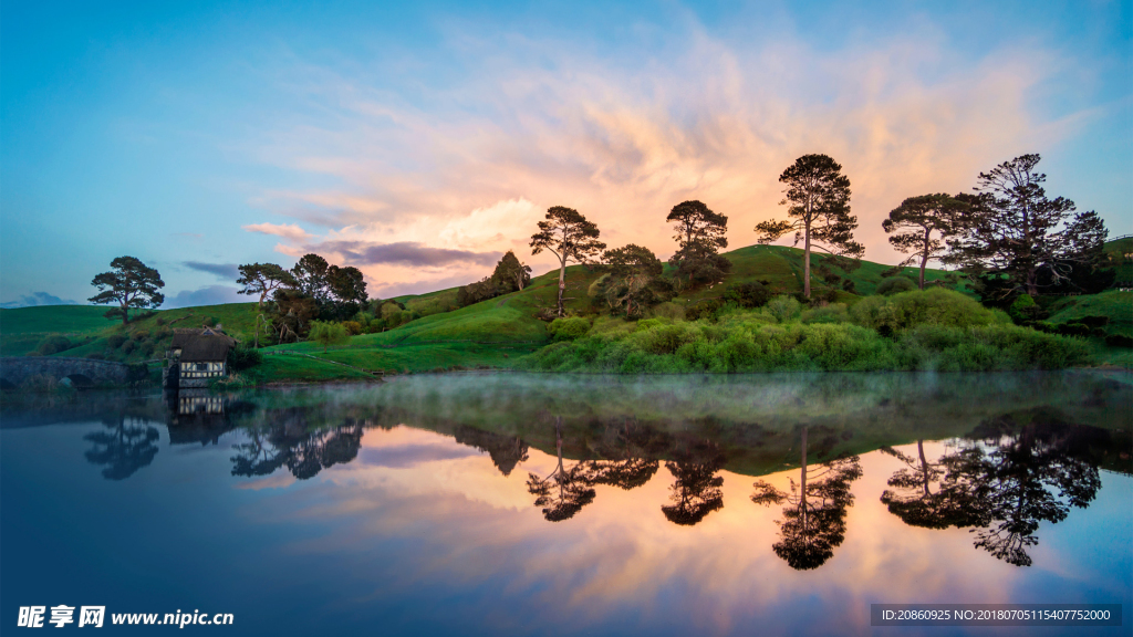 美丽的山水景色图片