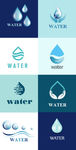 水滴 水 LOGO