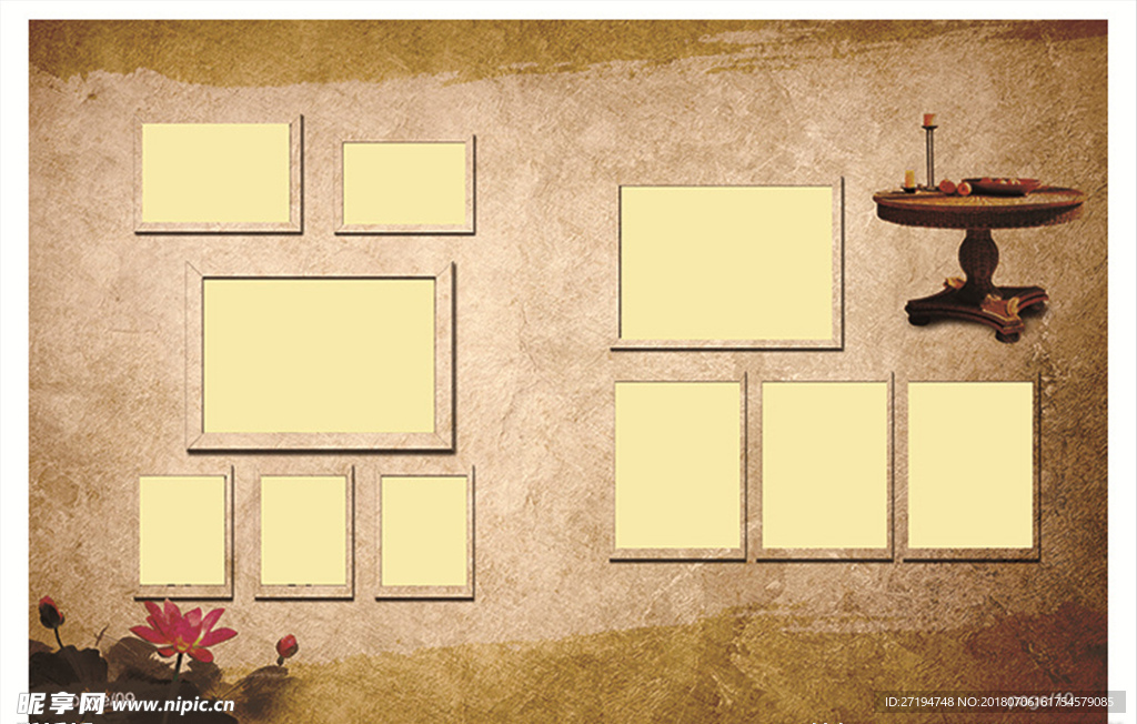 同学录画册内页设计