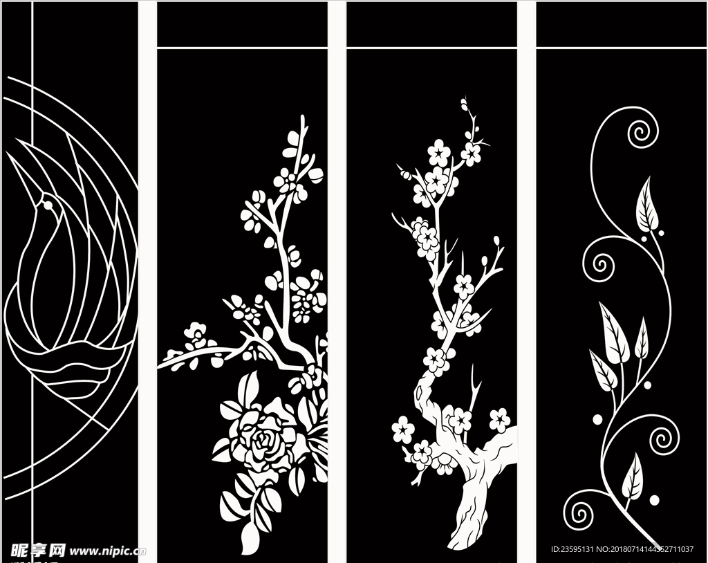 雕刻 镂空 隔断 雕花