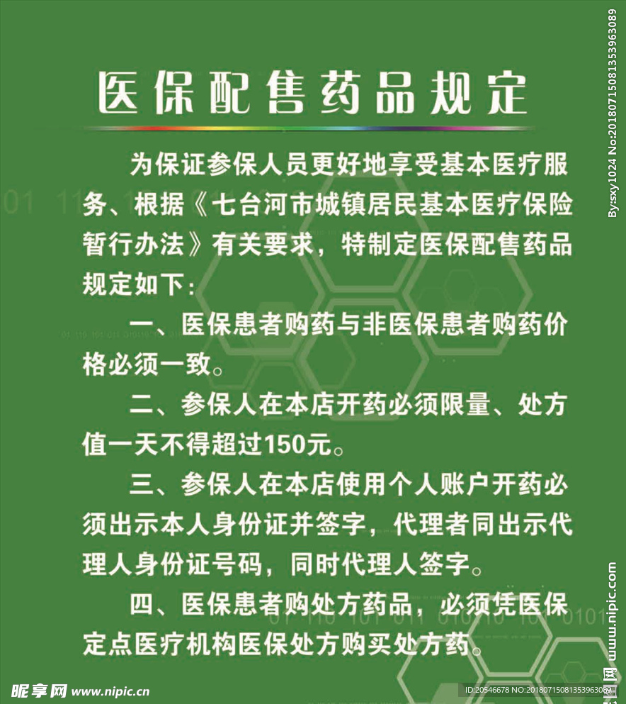 医保配售药品规定