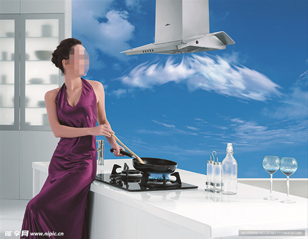 厨房电器海报