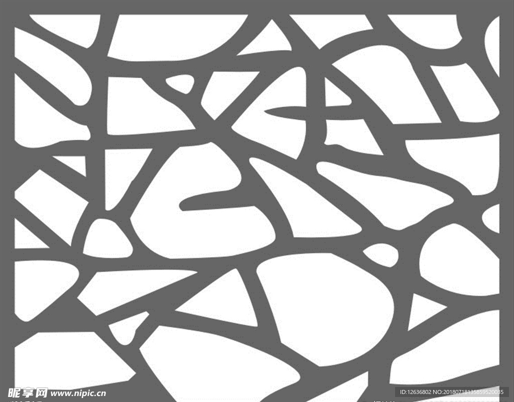 镂空花隔断图片