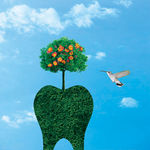 牙科广告 创意图  牙齿种植