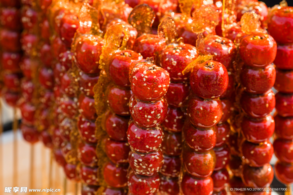 酸甜可口 冰糖葫芦 糖葫芦 糖
