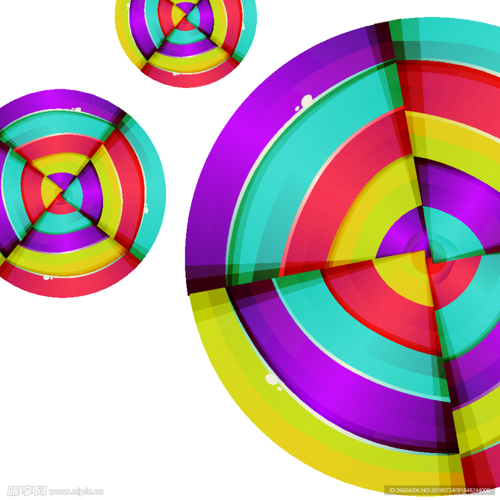 商业综合体圆形几何图形