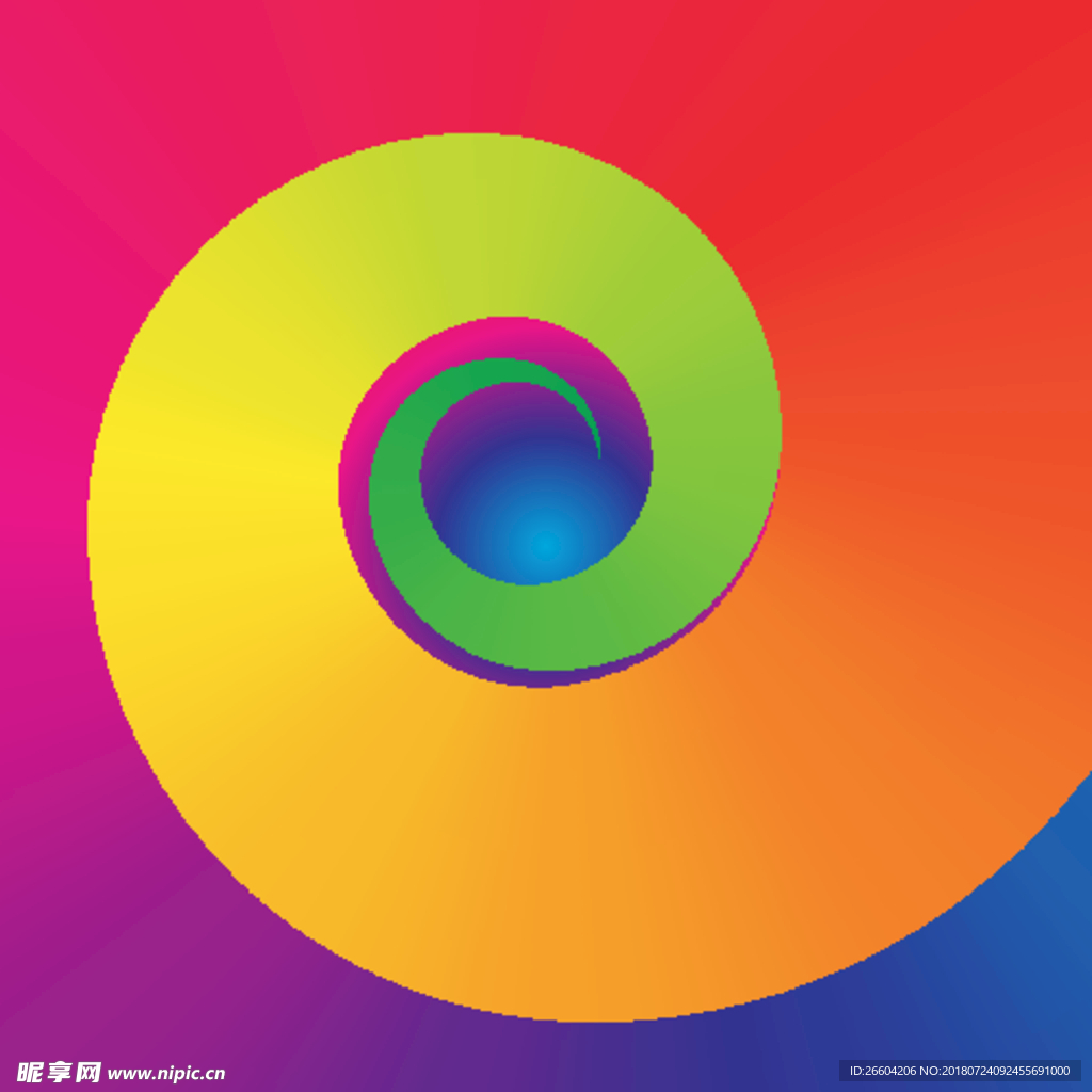 矢量商业综合体几何图形