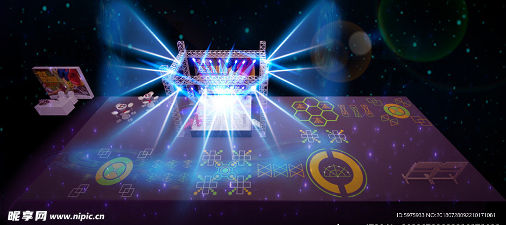 舞美灯光效果图