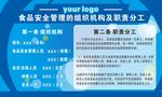 食品安全管理组织机构及职责分工
