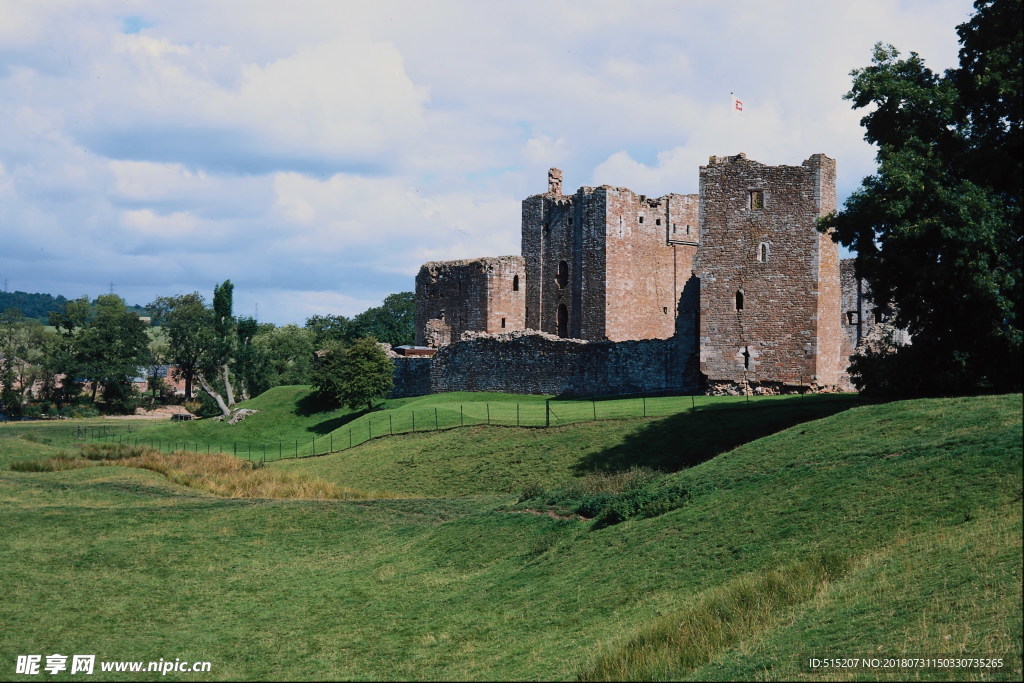 英国城堡 自然景观 环游世界