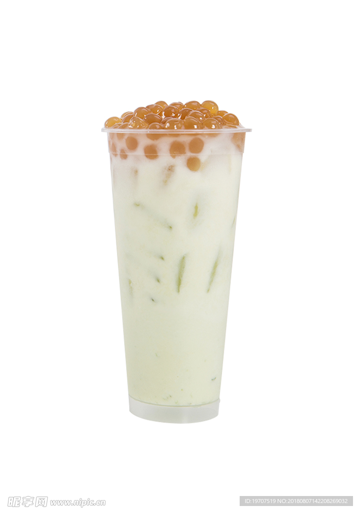 牛奶果珍珠奶茶