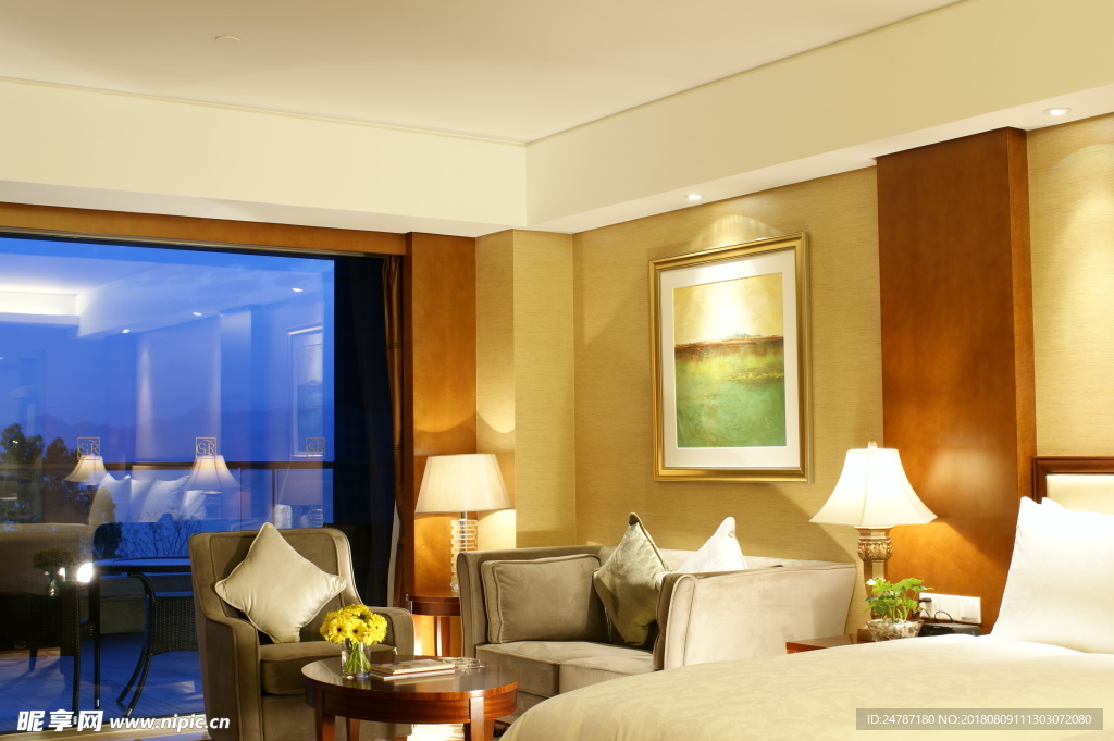 房地产酒店公寓客房样板房