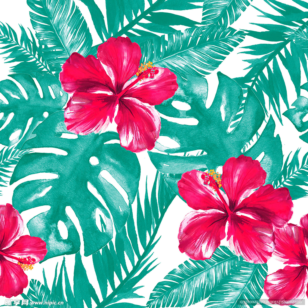 数码印花 服装印花 花型图案