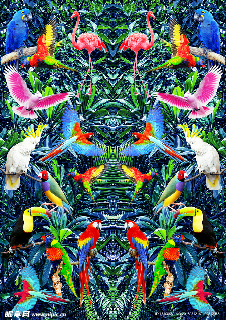 数码印花 服装印花 花型图案