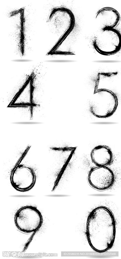 阿拉伯艺术数字