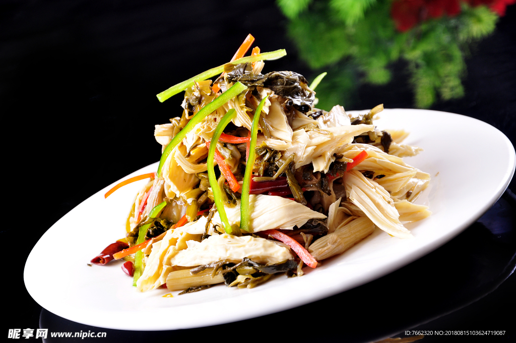 浆水腐竹  美食 食品 烹饪