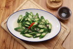 清炒秋葵