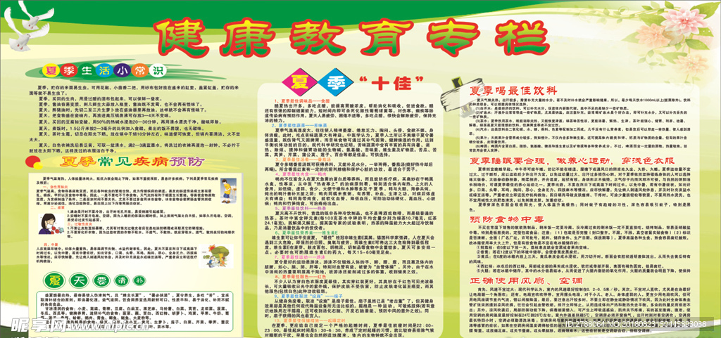 健康教育宣传栏