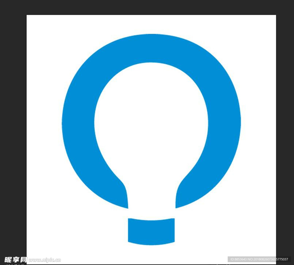 灯泡标识标志logo