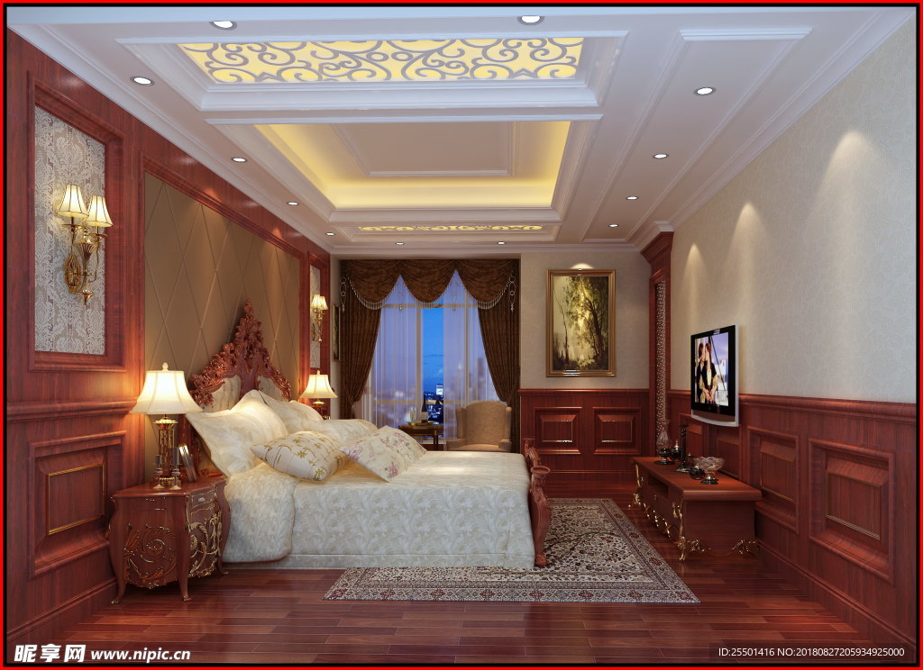 卧室设计 室内设计 环境设计