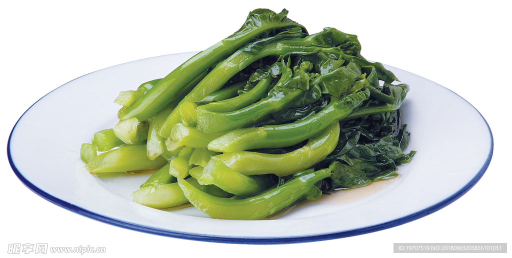 炒芥兰蔬菜