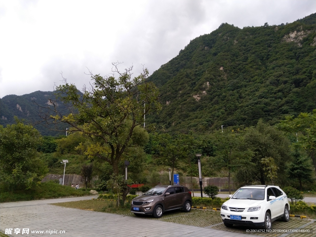 壮丽的大山风景