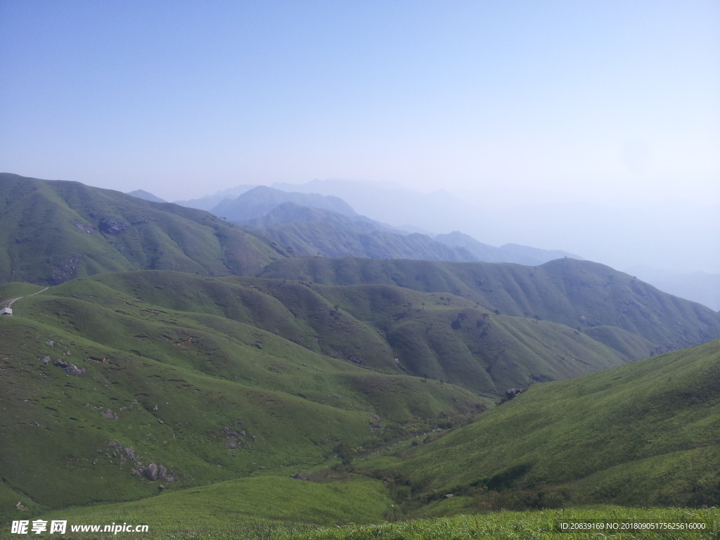 山    风景    武功山