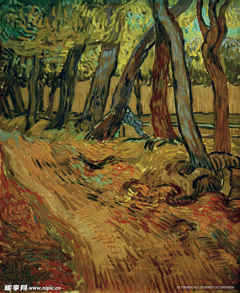 梵高风景油画 (167)