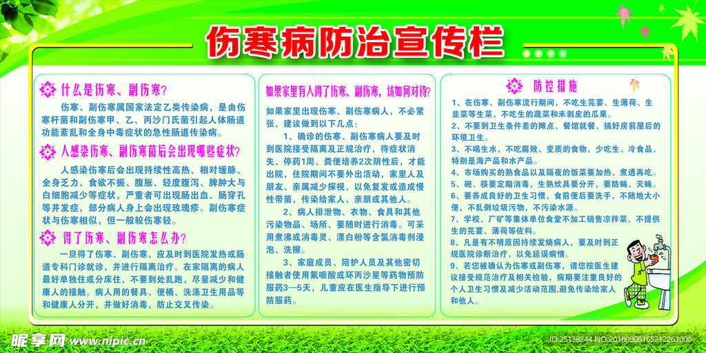 伤寒展板