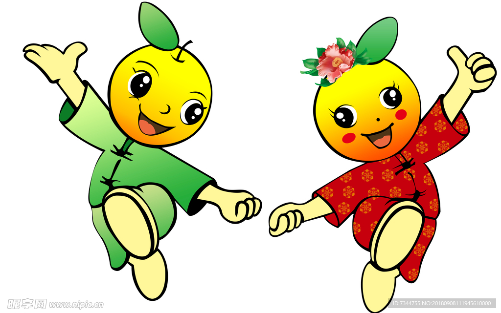 卡通宝宝 喜庆人物