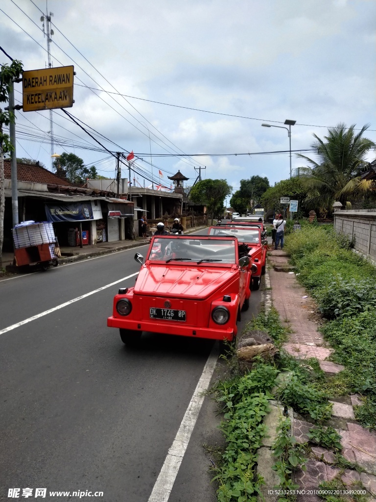 巴厘岛 天空 汽车